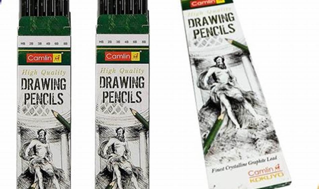 Camlin Shading Pencils