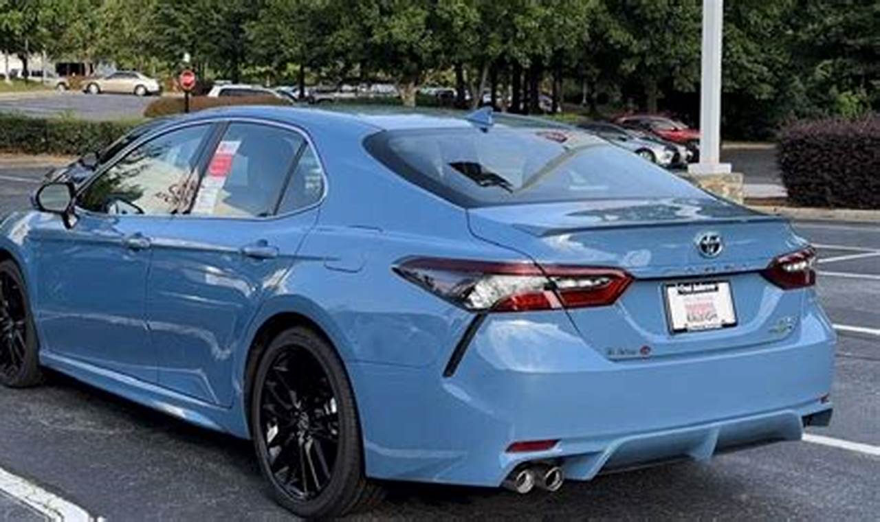 Camry Blue 2024