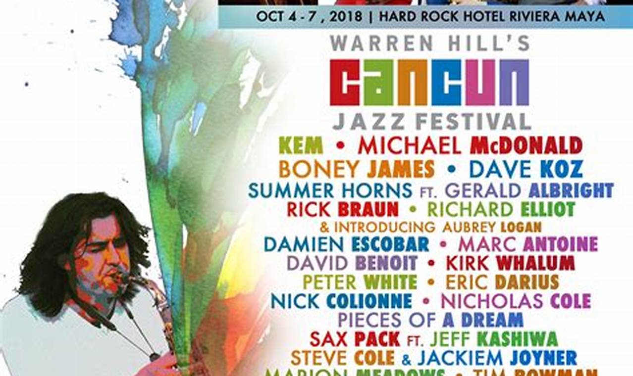 Cancun Jazz Festival 2024 Schedule