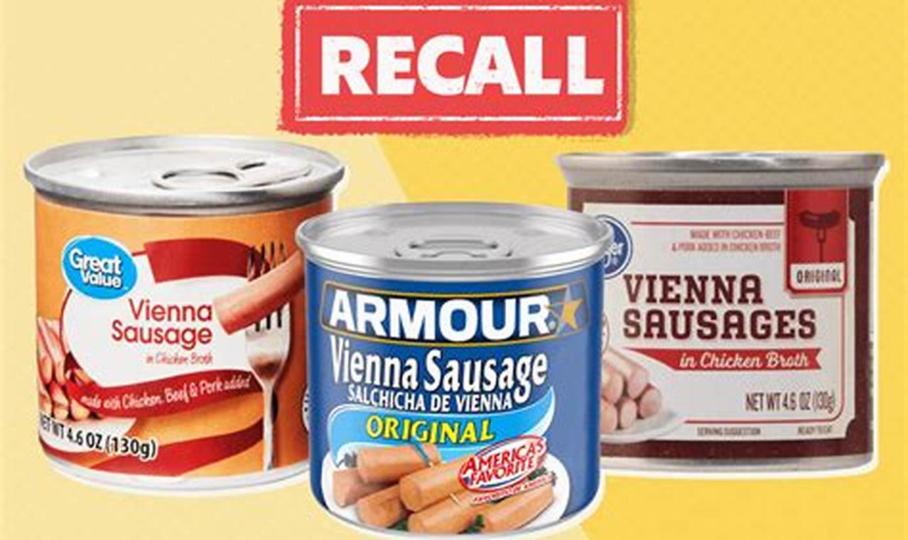 Canned Meat Recall 2024