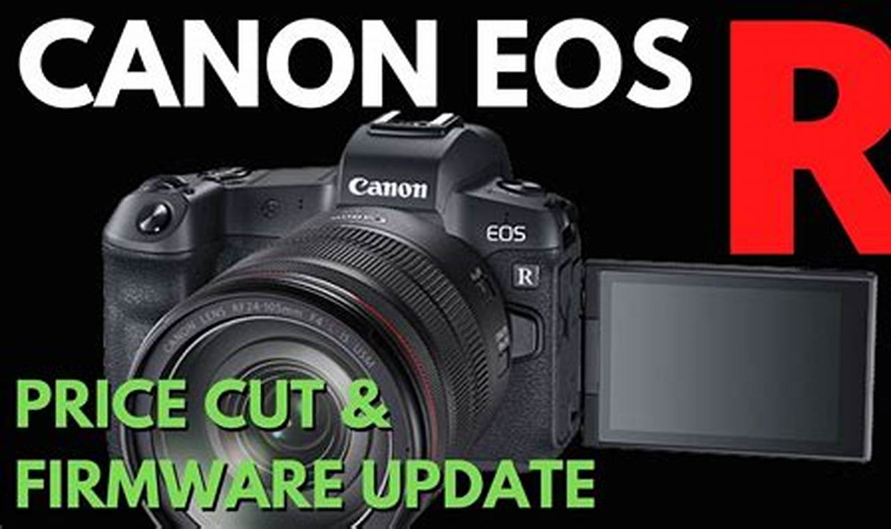 Canon Eos R Firmware Update 2024