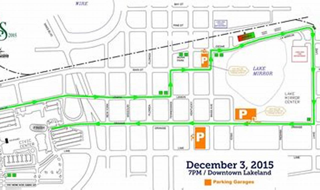 Cape May Christmas Parade 2024 Route Map