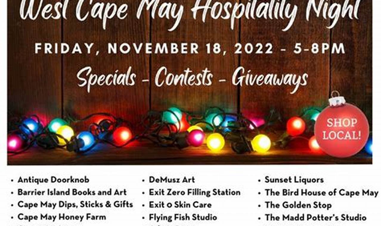 Cape May Hospitality Night 2024