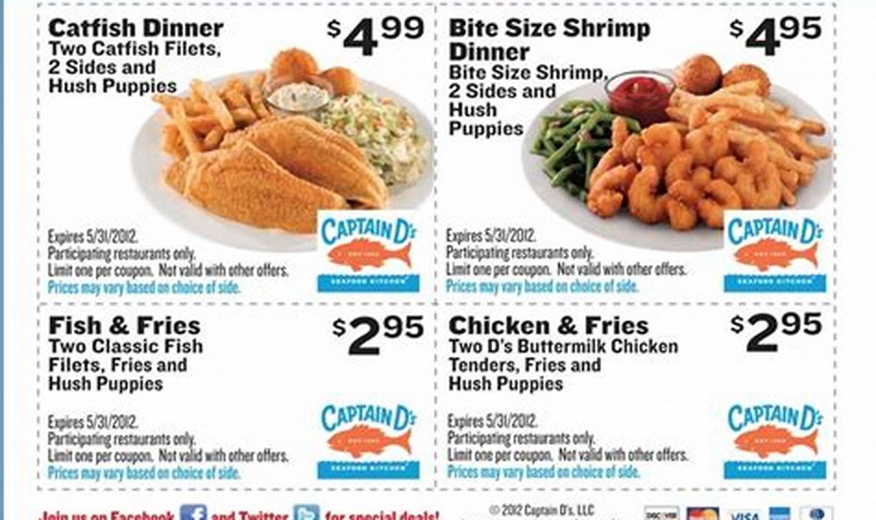 Captain D's Family Meal Coupon 2024