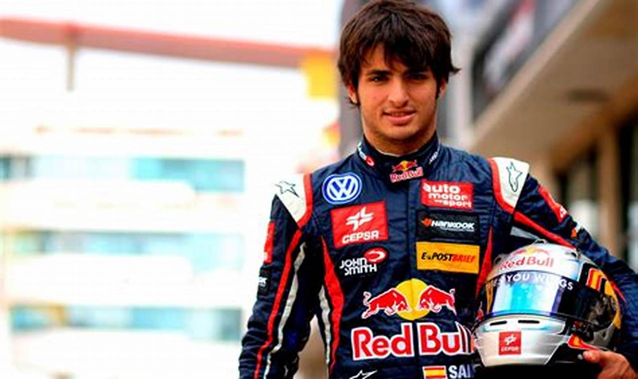Carlos Sainz Red Bull Junior