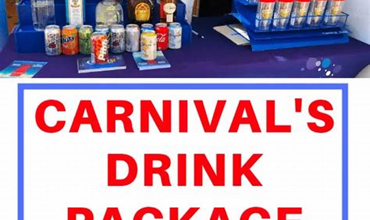 Carnival Cheers Package Price Increase 2024