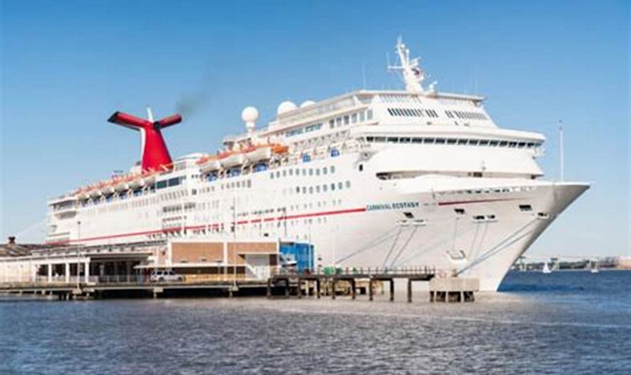 Carnival Cruise 2024 Charleston Scene