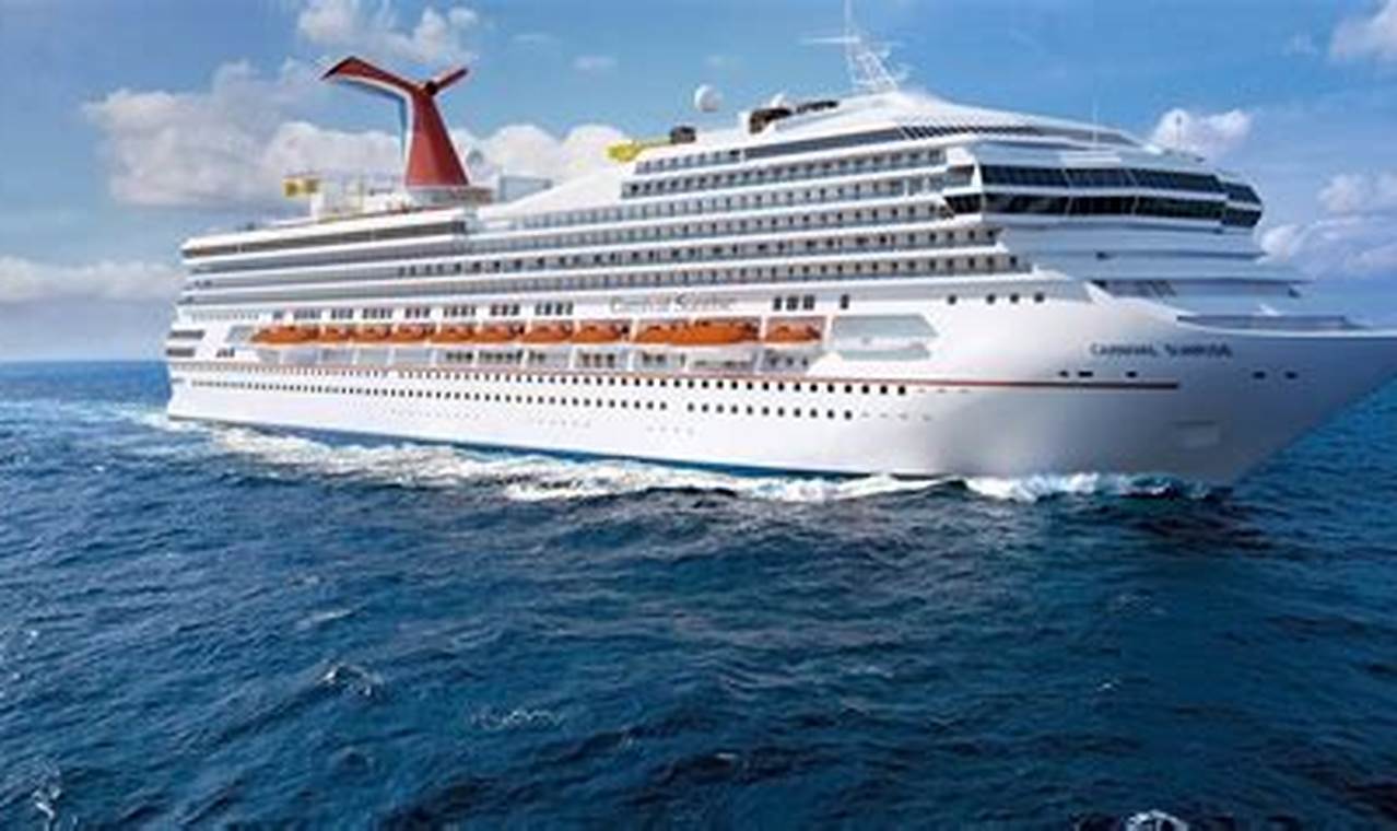 Carnival Cruise Sunrise 2024