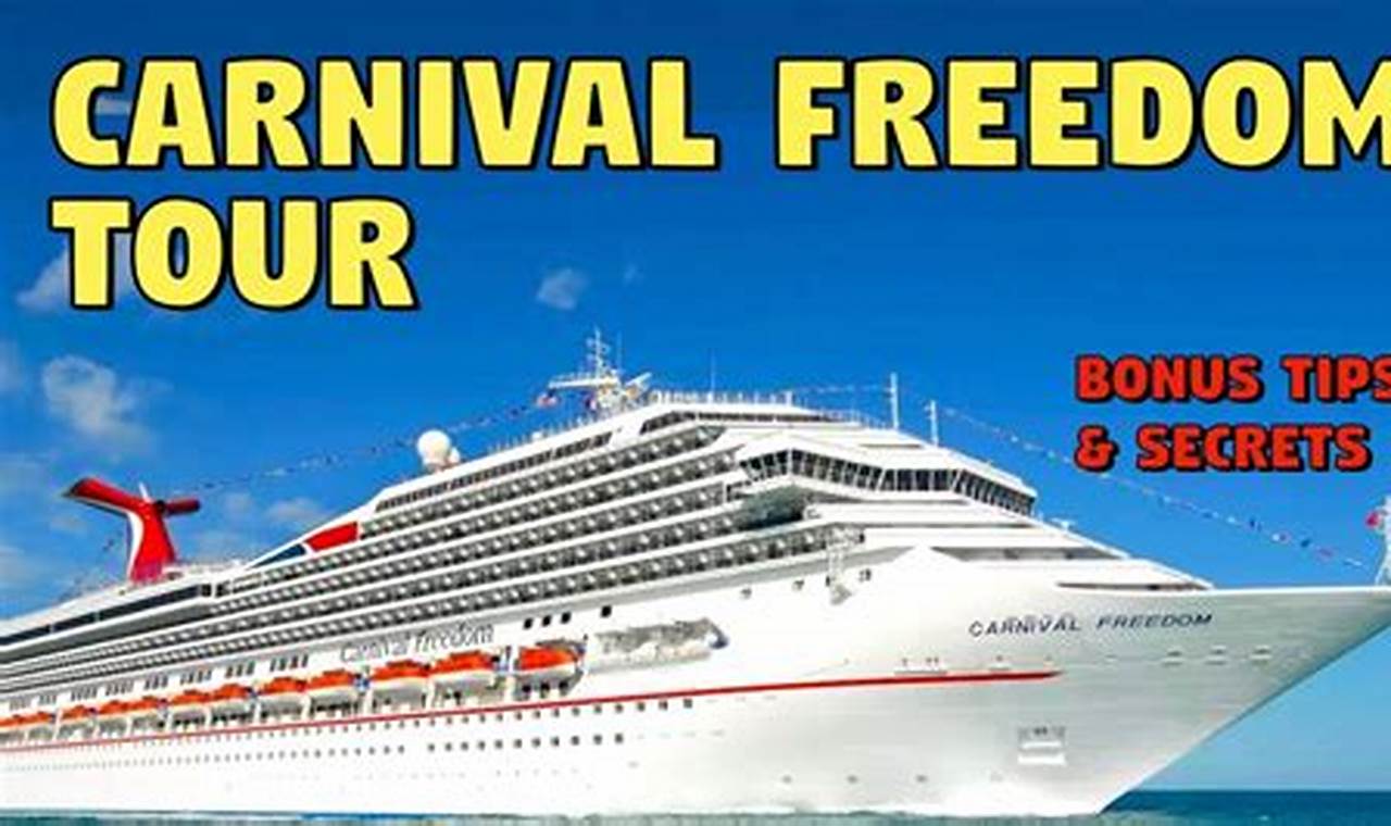 Carnival Freedom 2024 Photos Of The