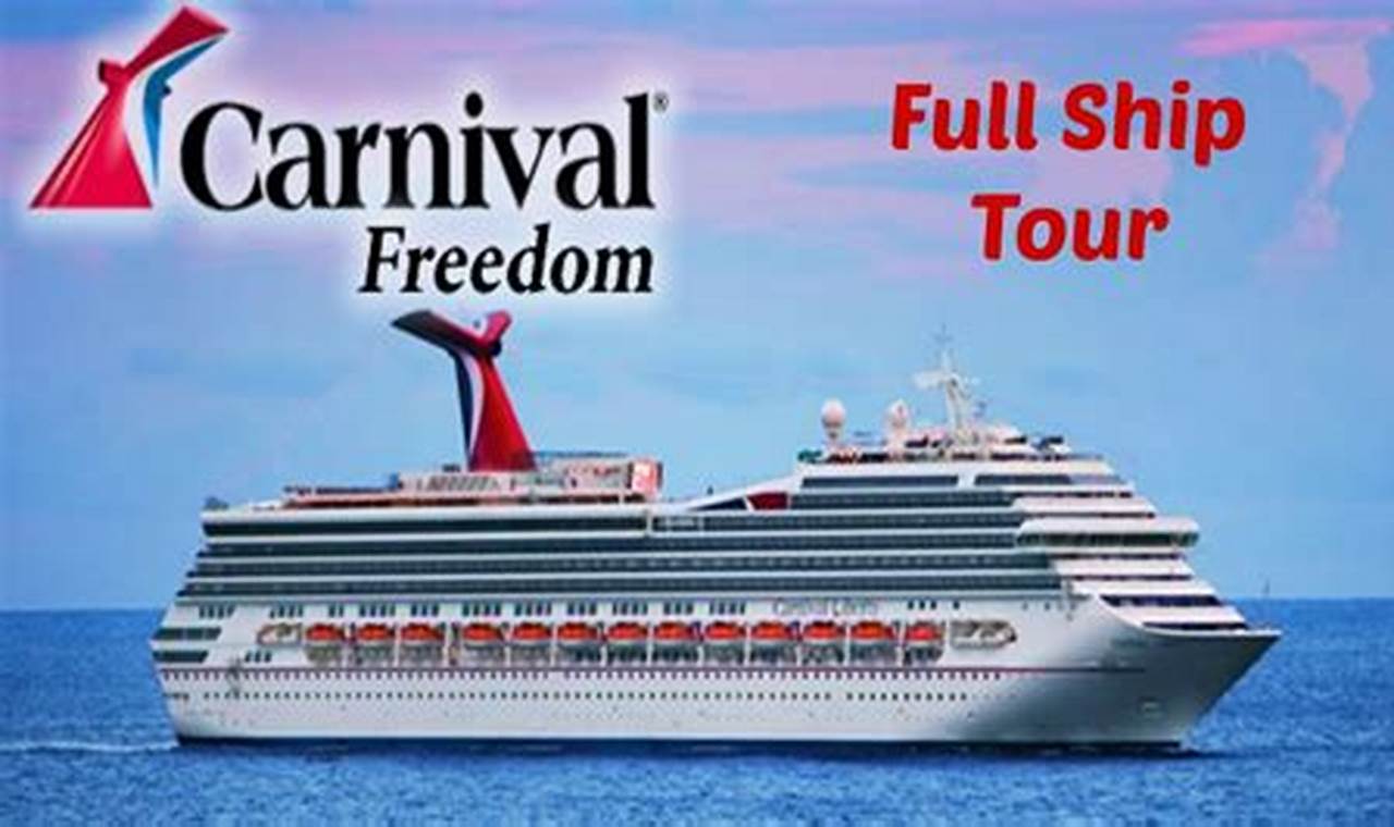 Carnival Freedom 2024 Scheduler