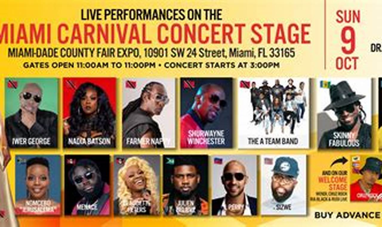 Carnival Miami 2024 Dates