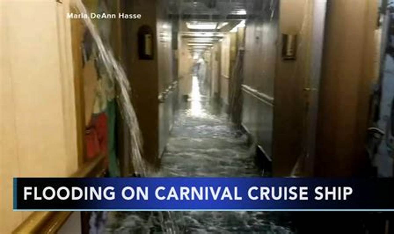 Carnival Sunrise Flood March 2024 Map