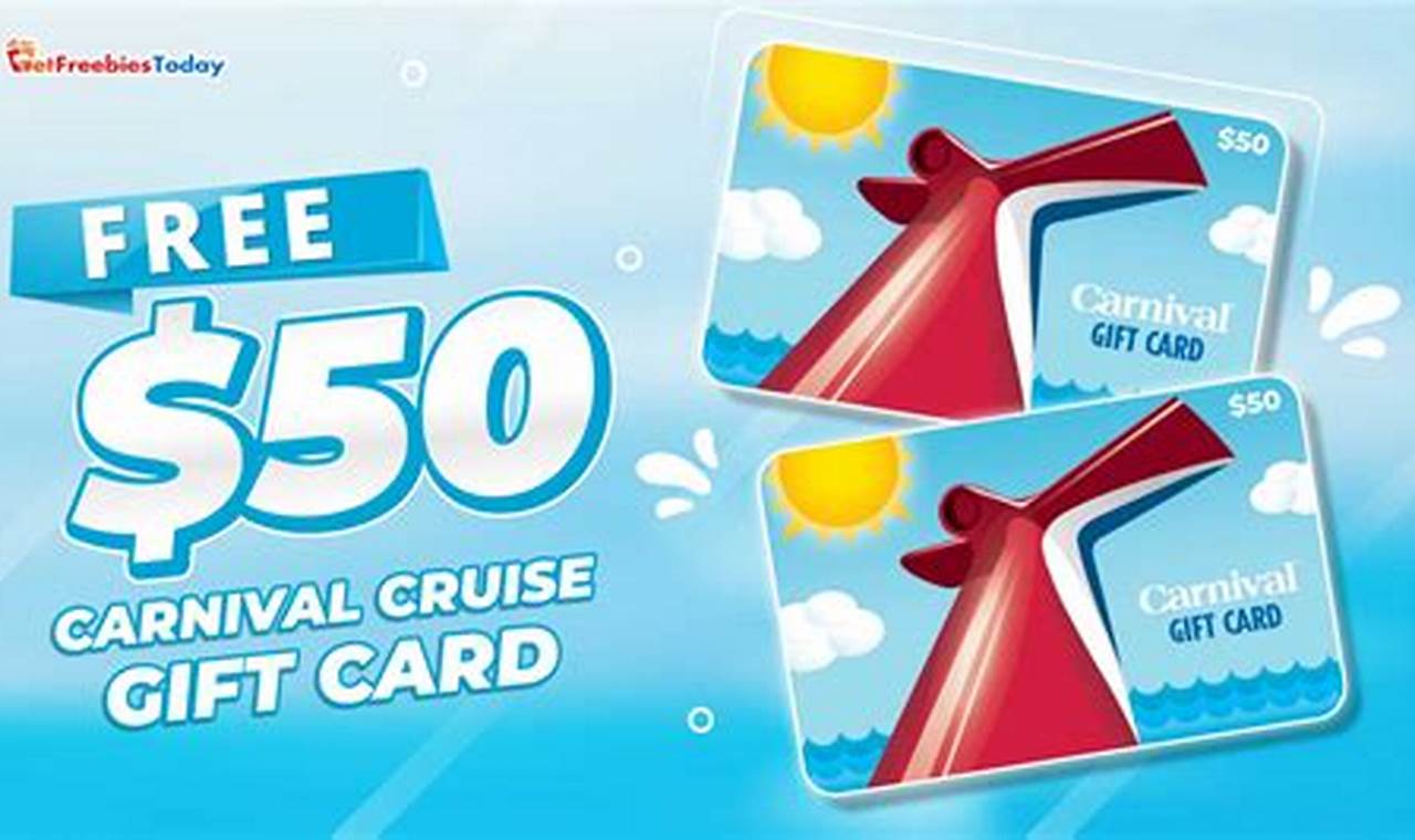 Carnival Ultra Cruise Gifts 2024