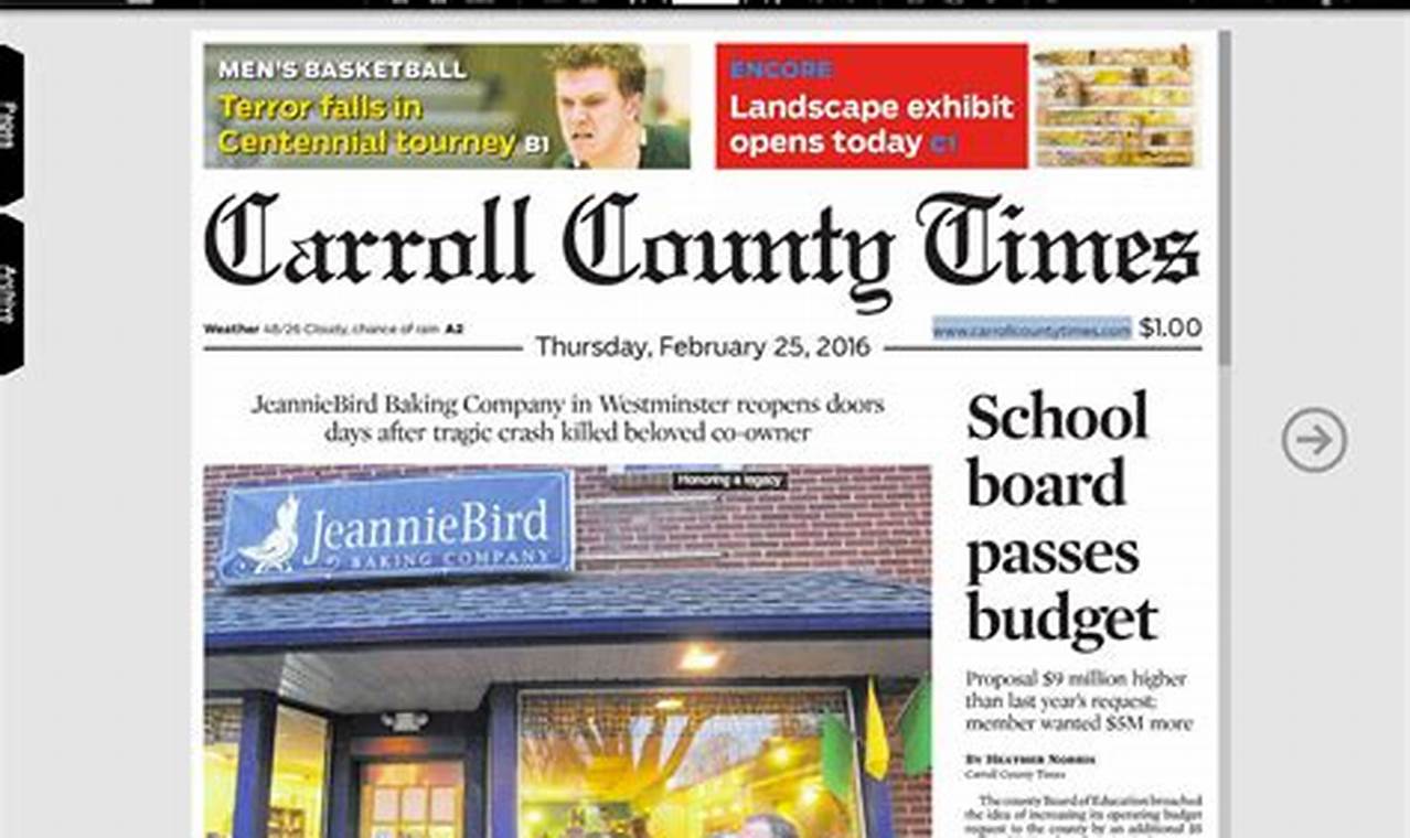 Carroll County Times Best Of 2024