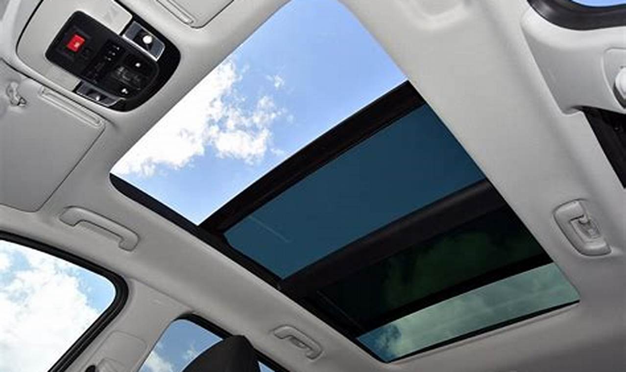 Cars With Panoramic Sunroof 2024 For Sale