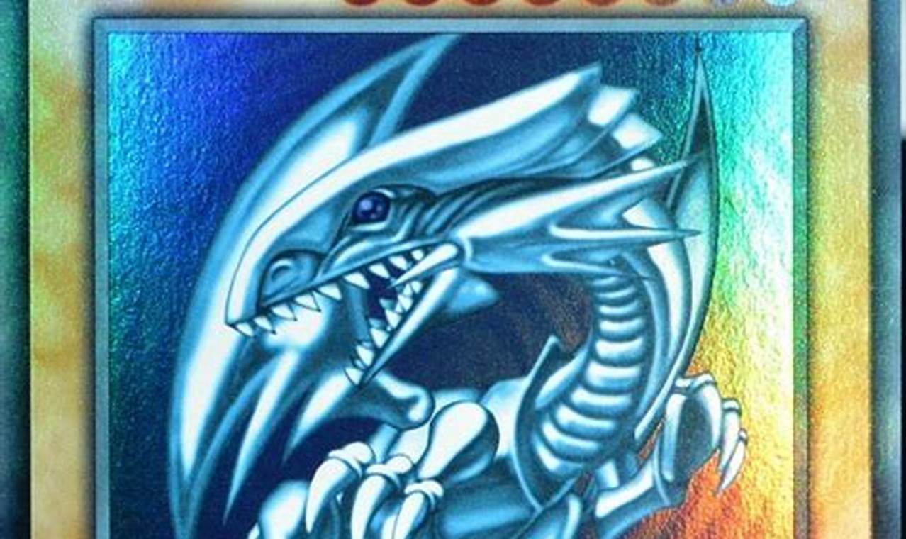 Carte Dragon Blanc Aux Yeux Bleus 1Ère Édition