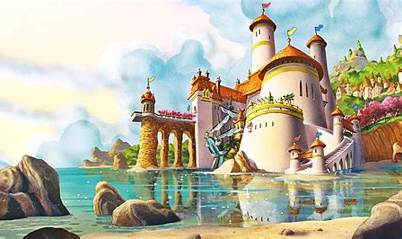 Castle In The Little Mermaid 2024