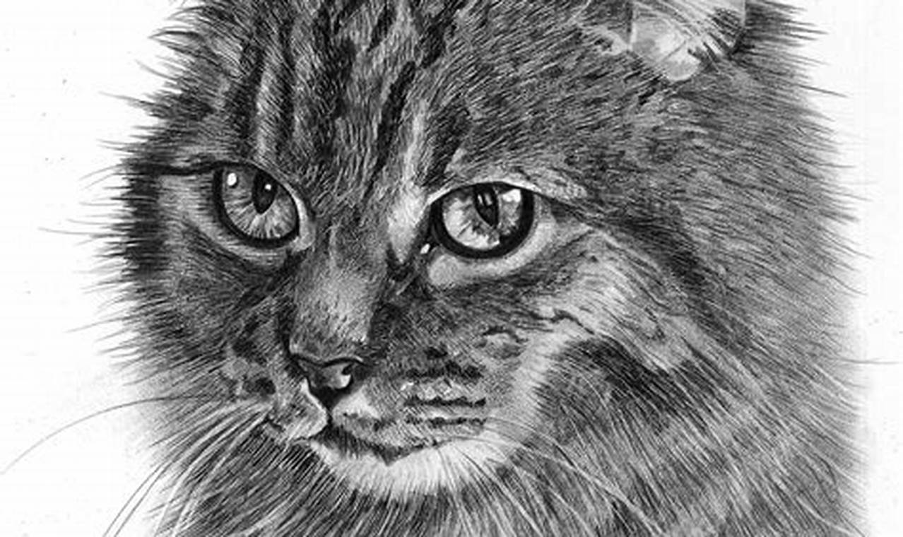 Cat Pencil Art: Furry Masterpieces