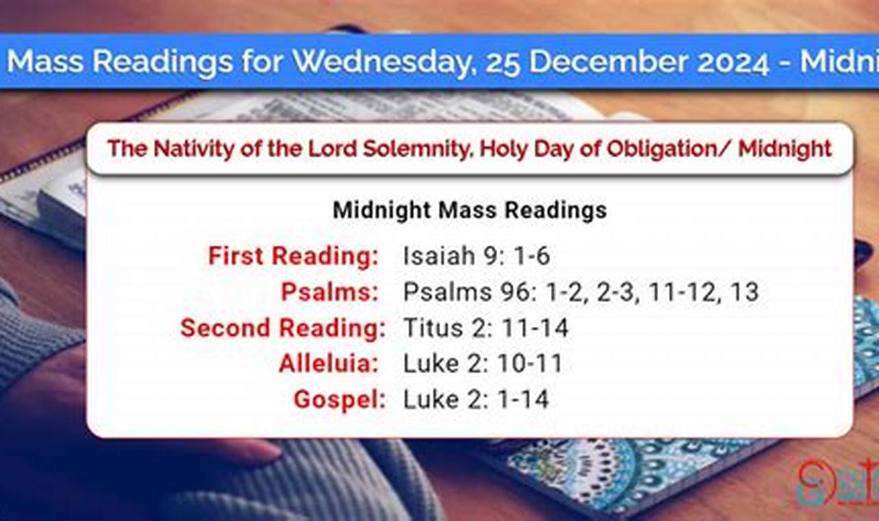Catholic Readings For December 17 2024