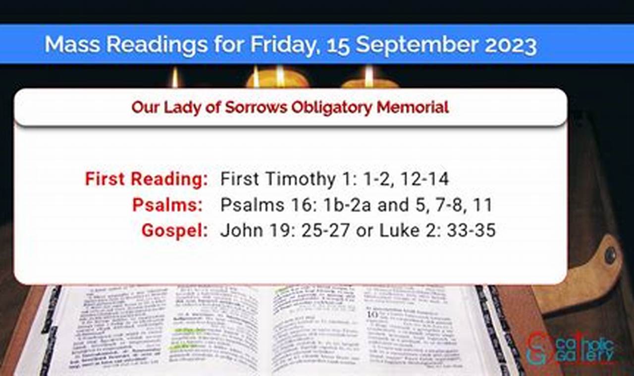 Catholic Readings September 24 2024