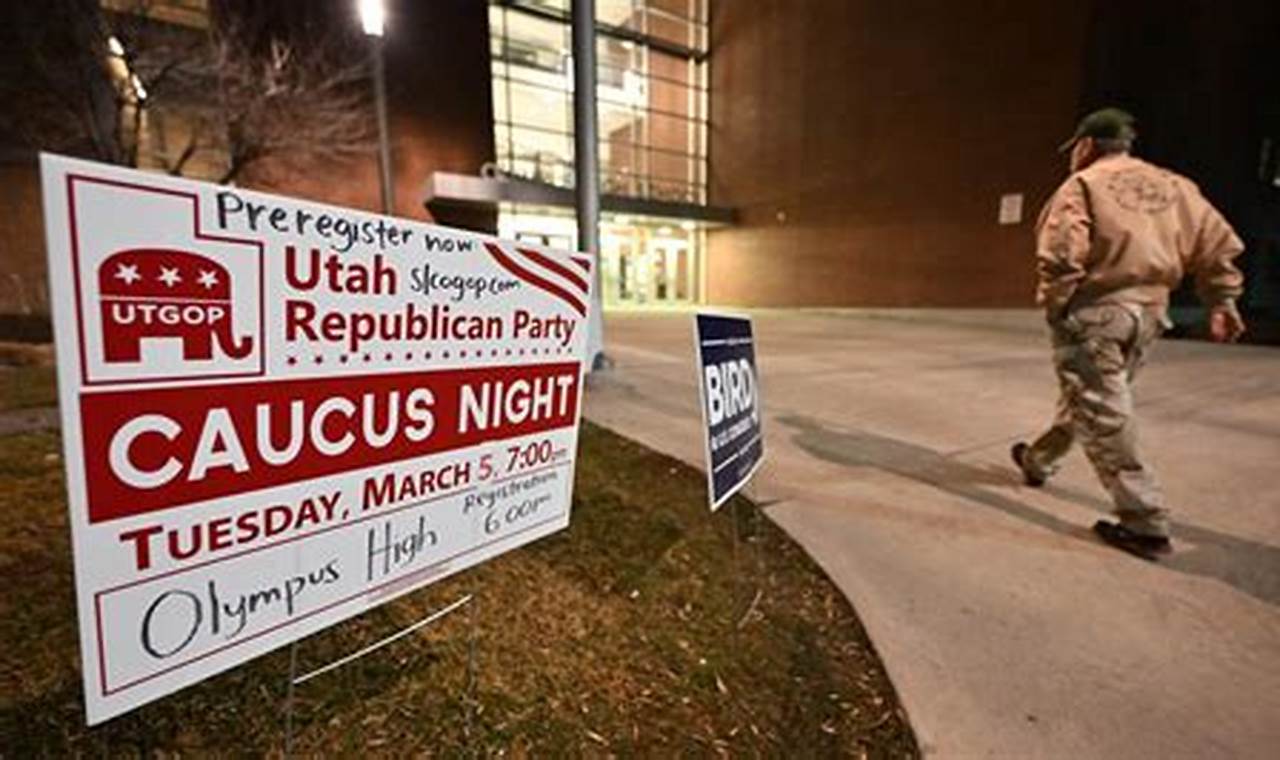 Caucus Night 2024 Utah