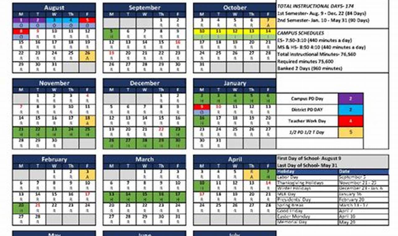 Ccisd 2024 Calendar