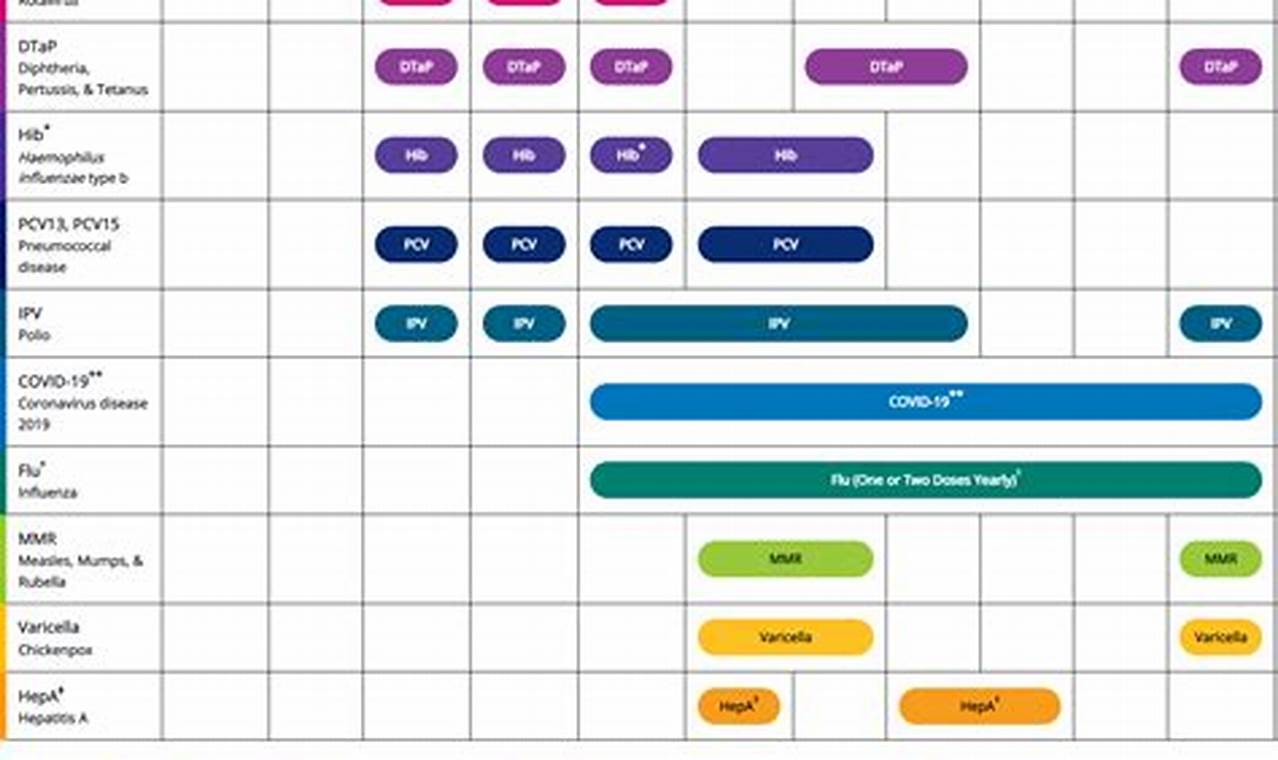 Cdc 2024 Immunization Schedule