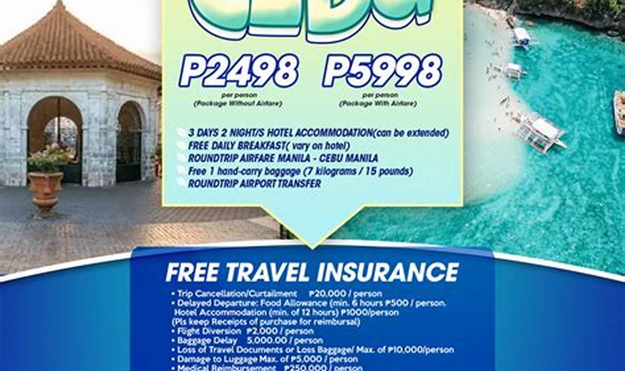 Cebu Package Tour 2024