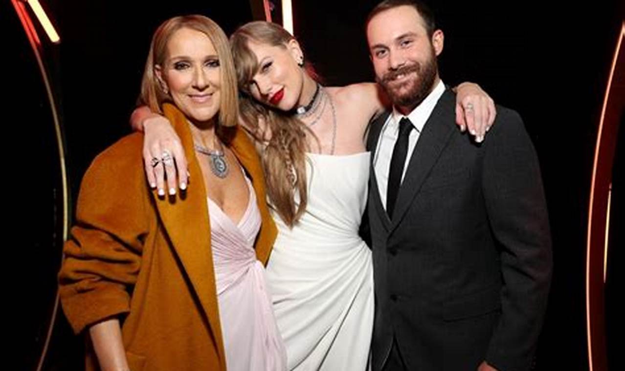Celine Dion And Taylor Swift Grammys 2024