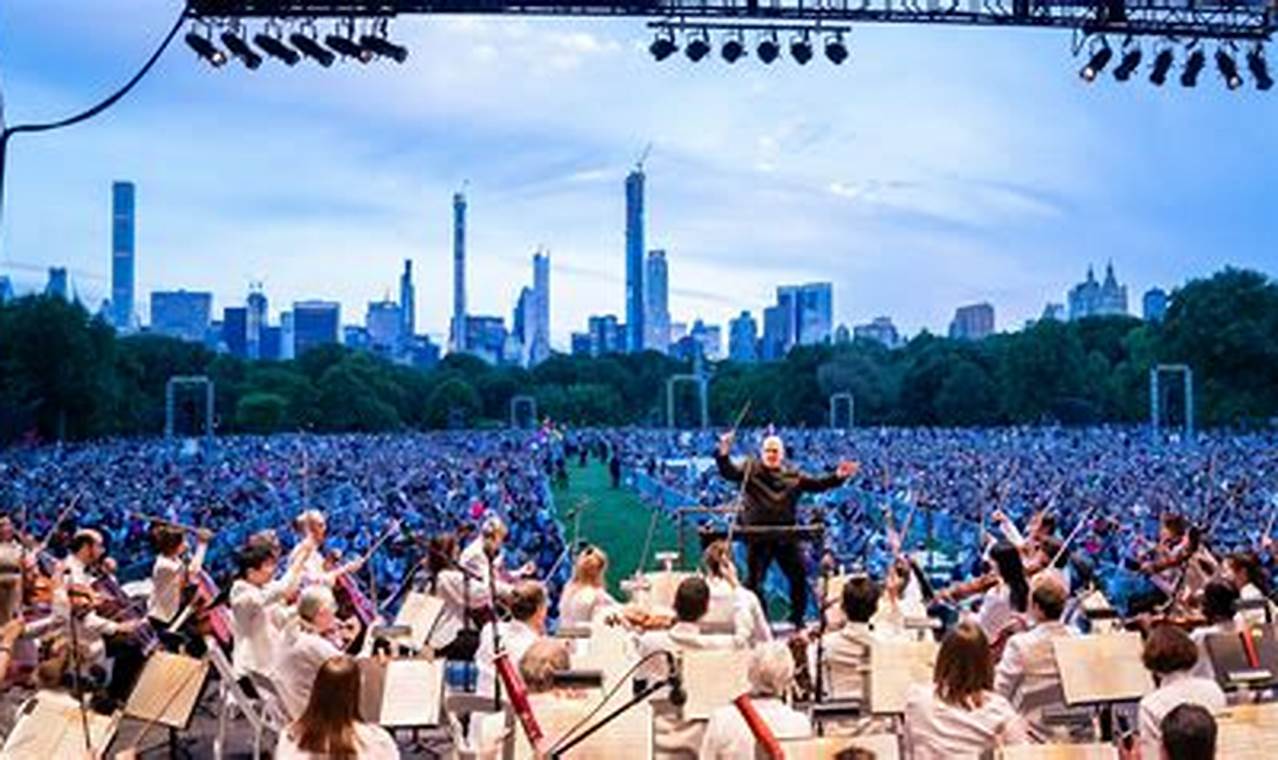 Central Park Free Concerts 2024