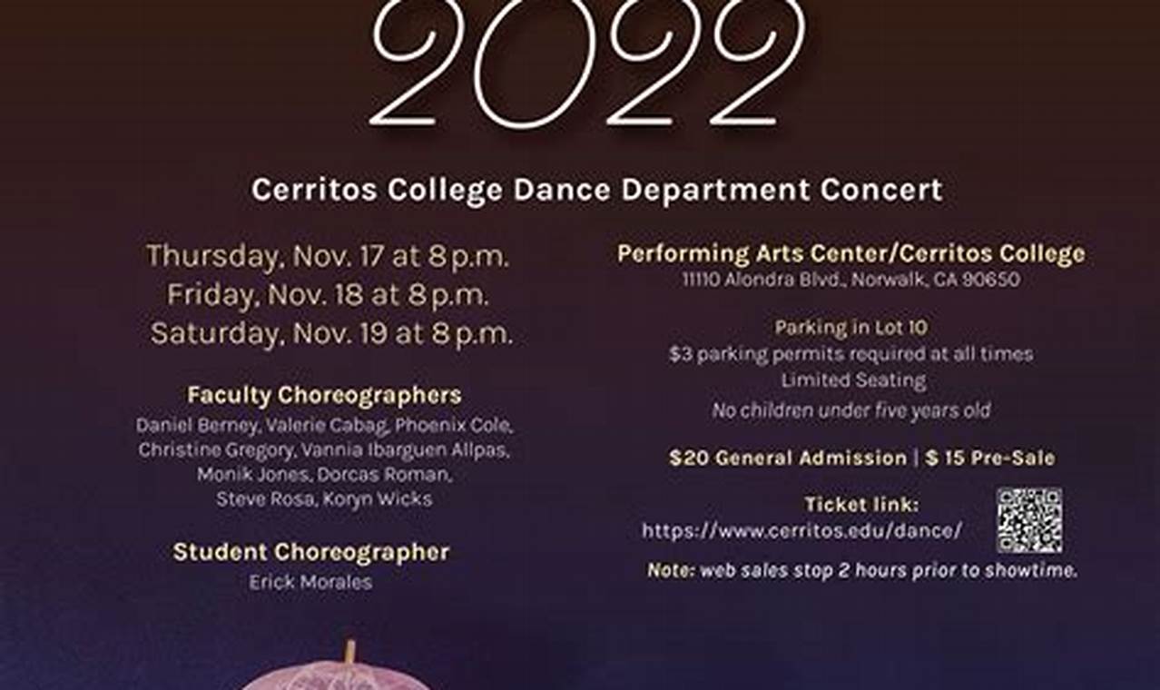 Cerritos College Fall 2024 Schedule Of Events