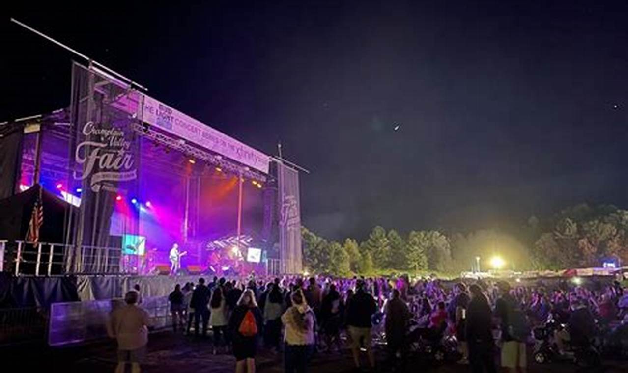 Champlain Valley Fair 2024 Concerts