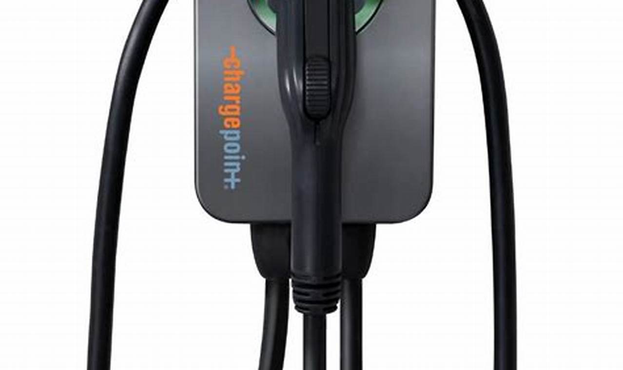 Chargepoint Home Flex Electric Vehicle Charger Upto 50 Amp Stores Sense