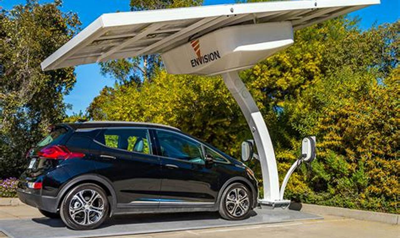 Charger Electric Vehicle At Home With Dc Solar System