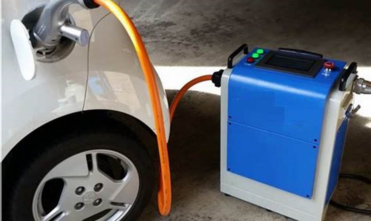Charging Electric Vehicle With A Generator