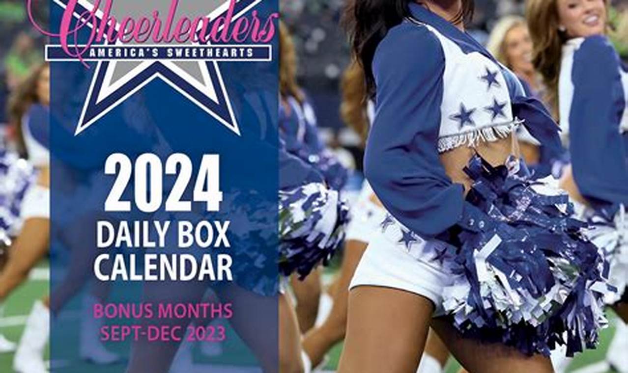 Cheerleader Calendar 2024