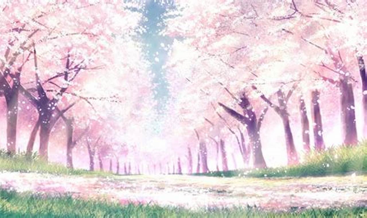 Cherry Blossom Wallpaper Anime