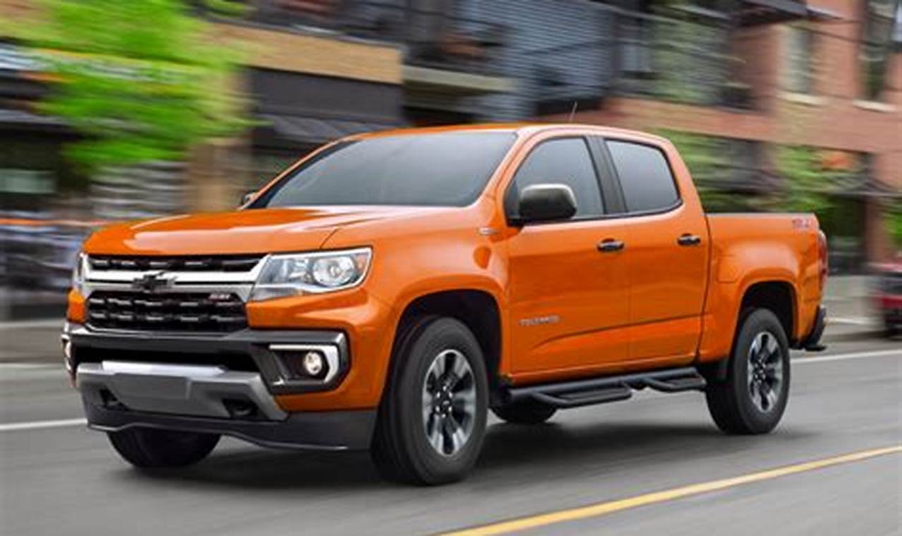 Chevrolet Colorado Colors 2024