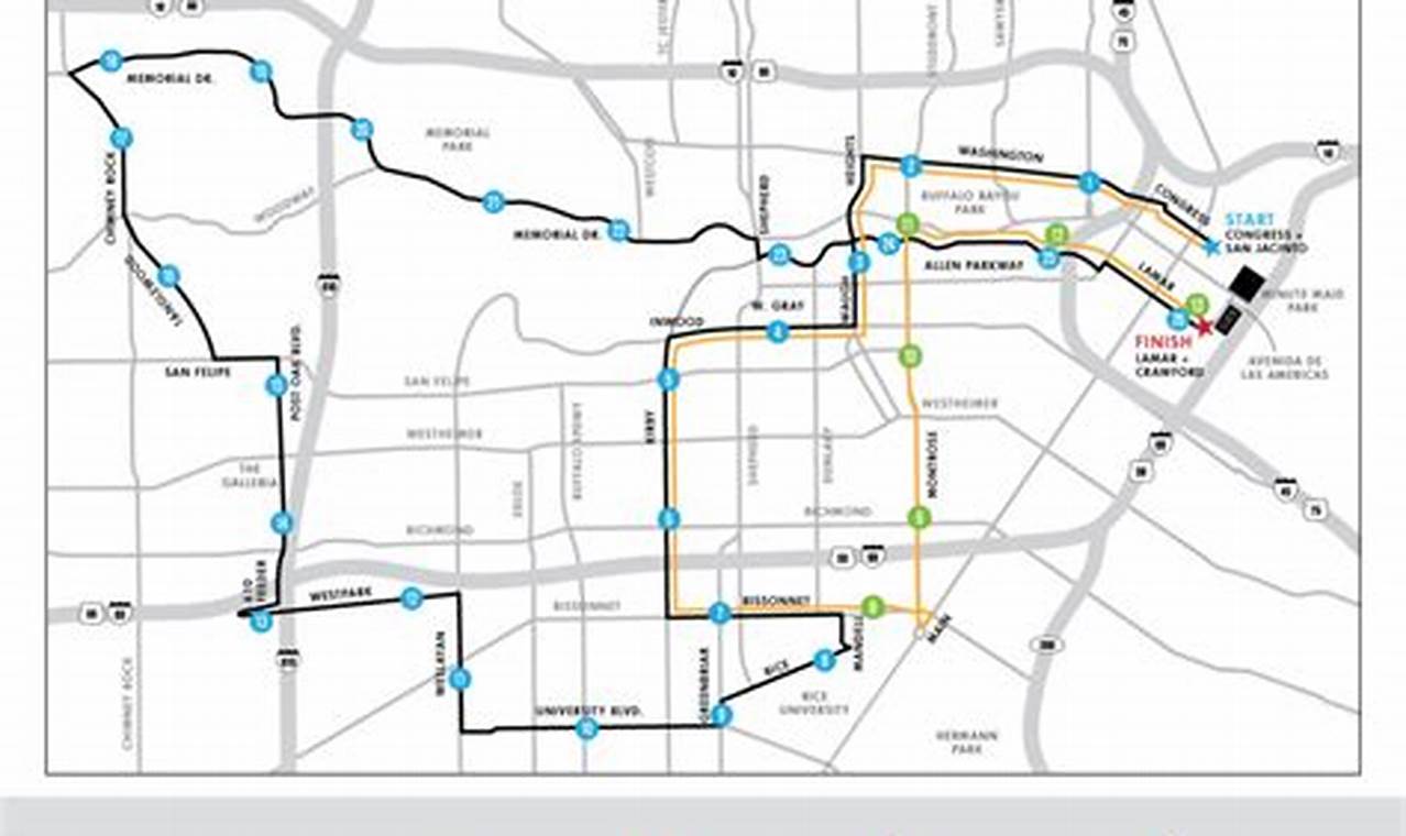 Chevron Marathon 2024 Route