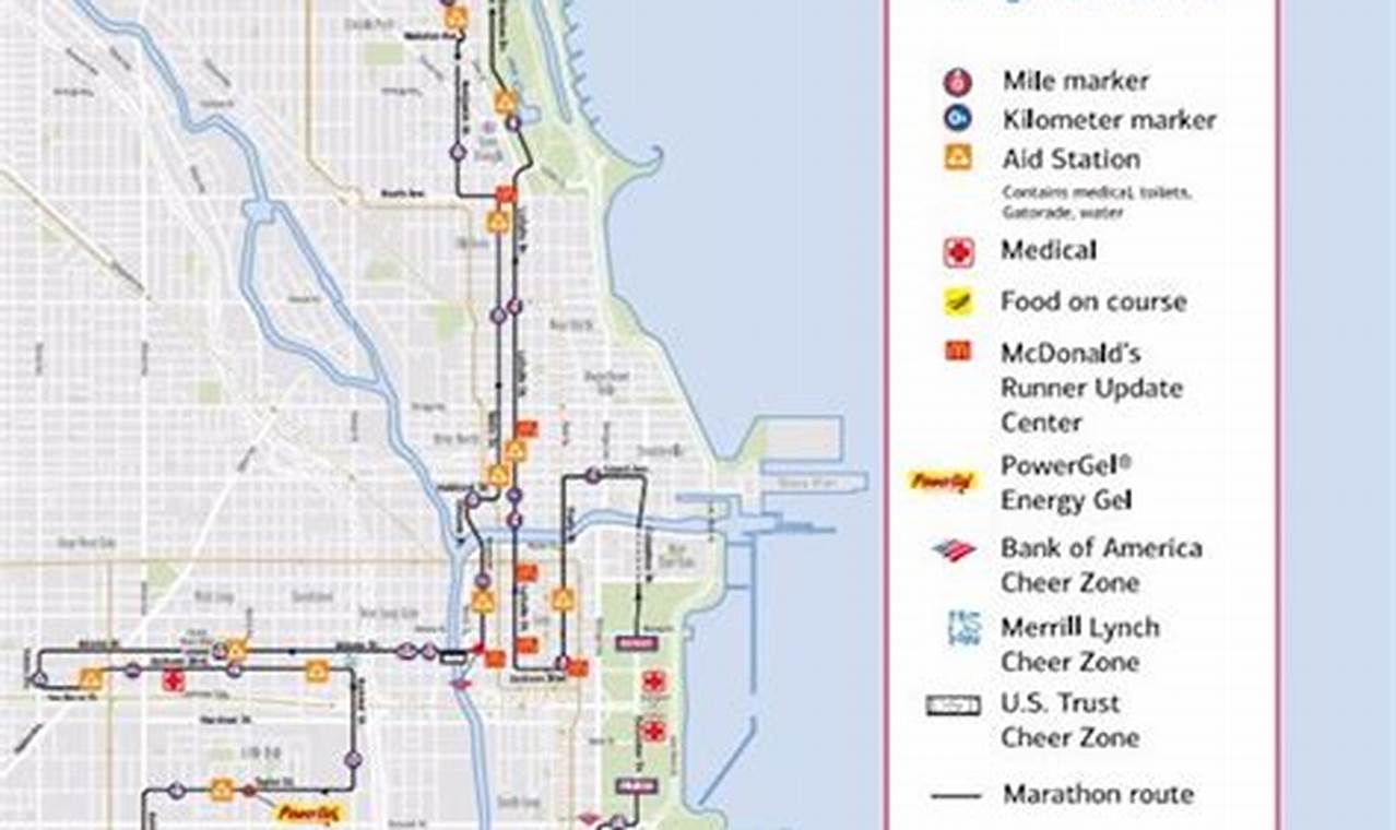 Chicago Marathon 2024 Map