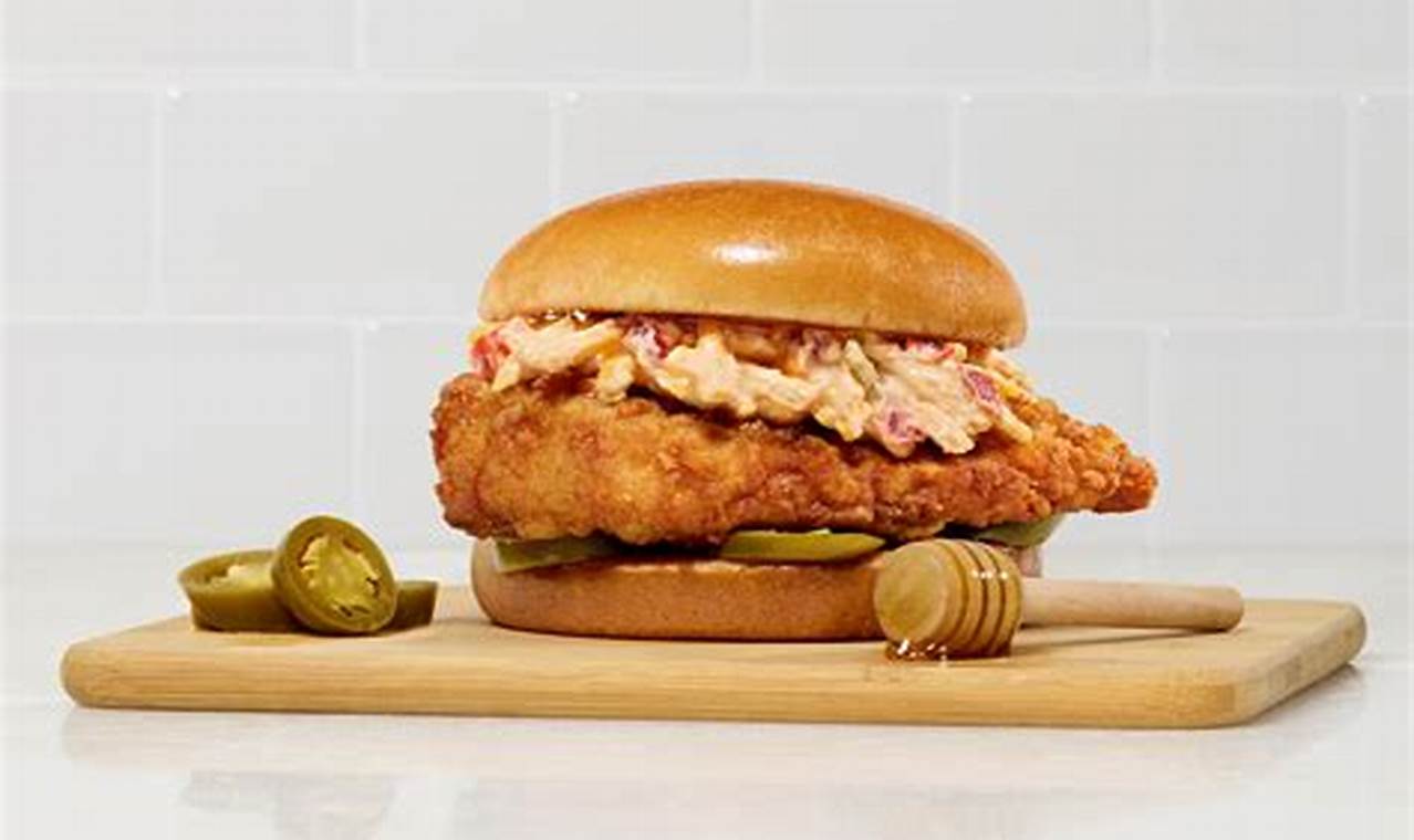 Chick Fil A Honey Pimento Sandwich 2024