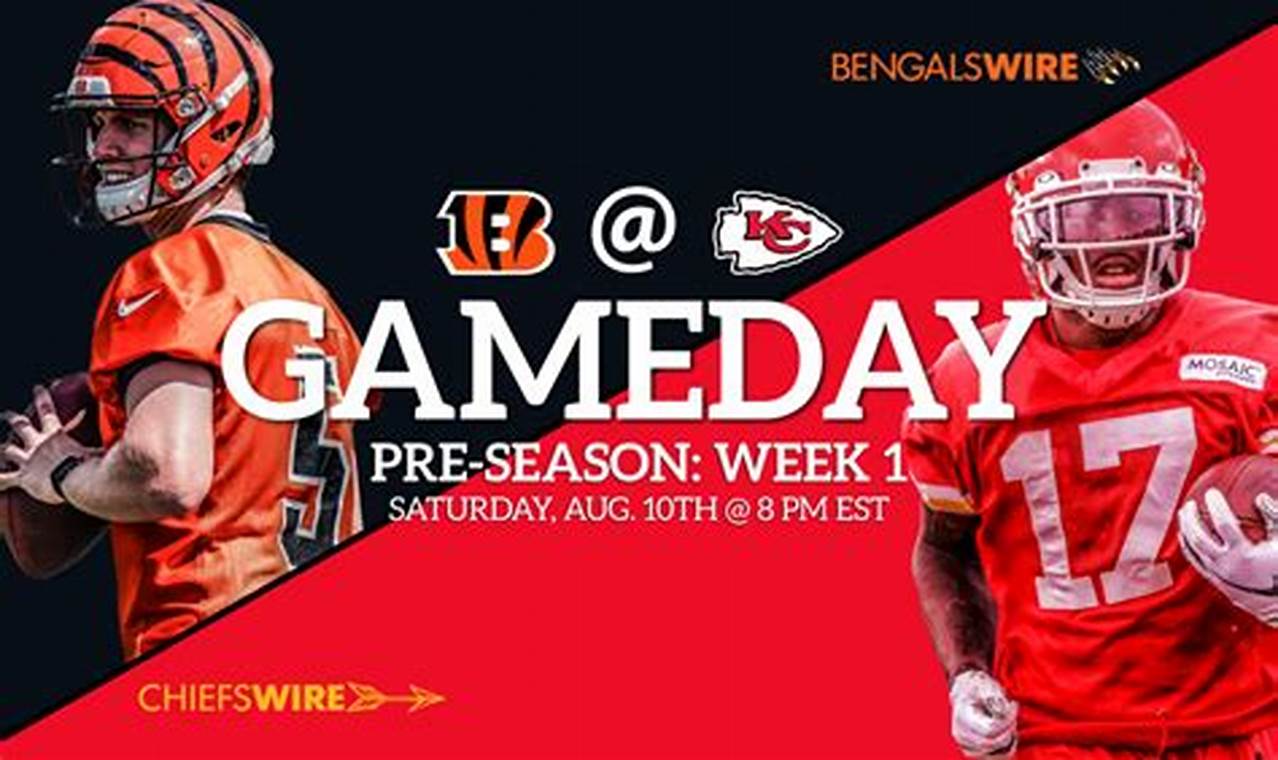 Chiefs Vs Bengals 2024 Time And Channel