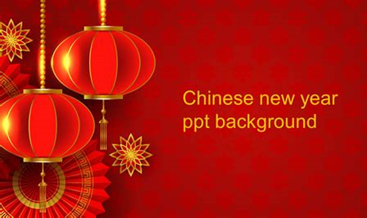 Chinese New Year Powerpoint Template Free 2024