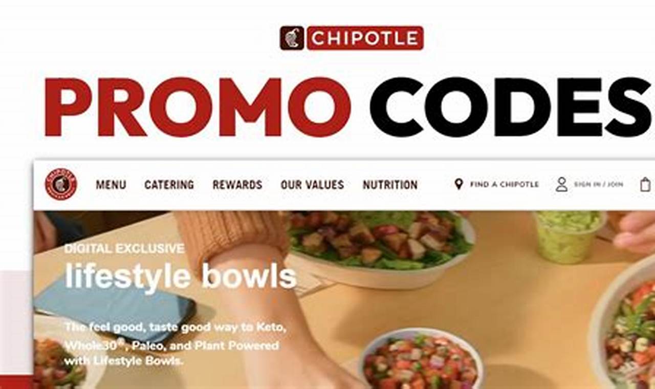 Chipotle Promo Codes 2024