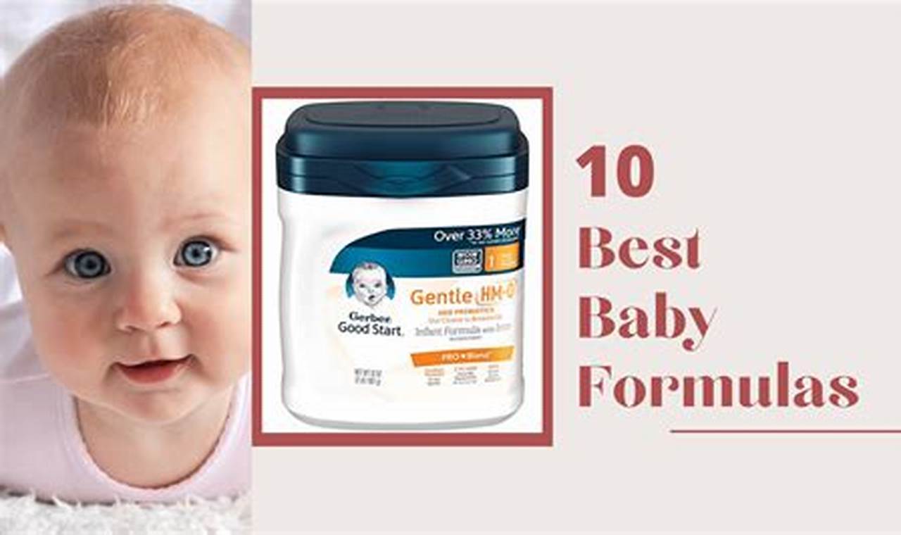 Choosing the right newborn formula