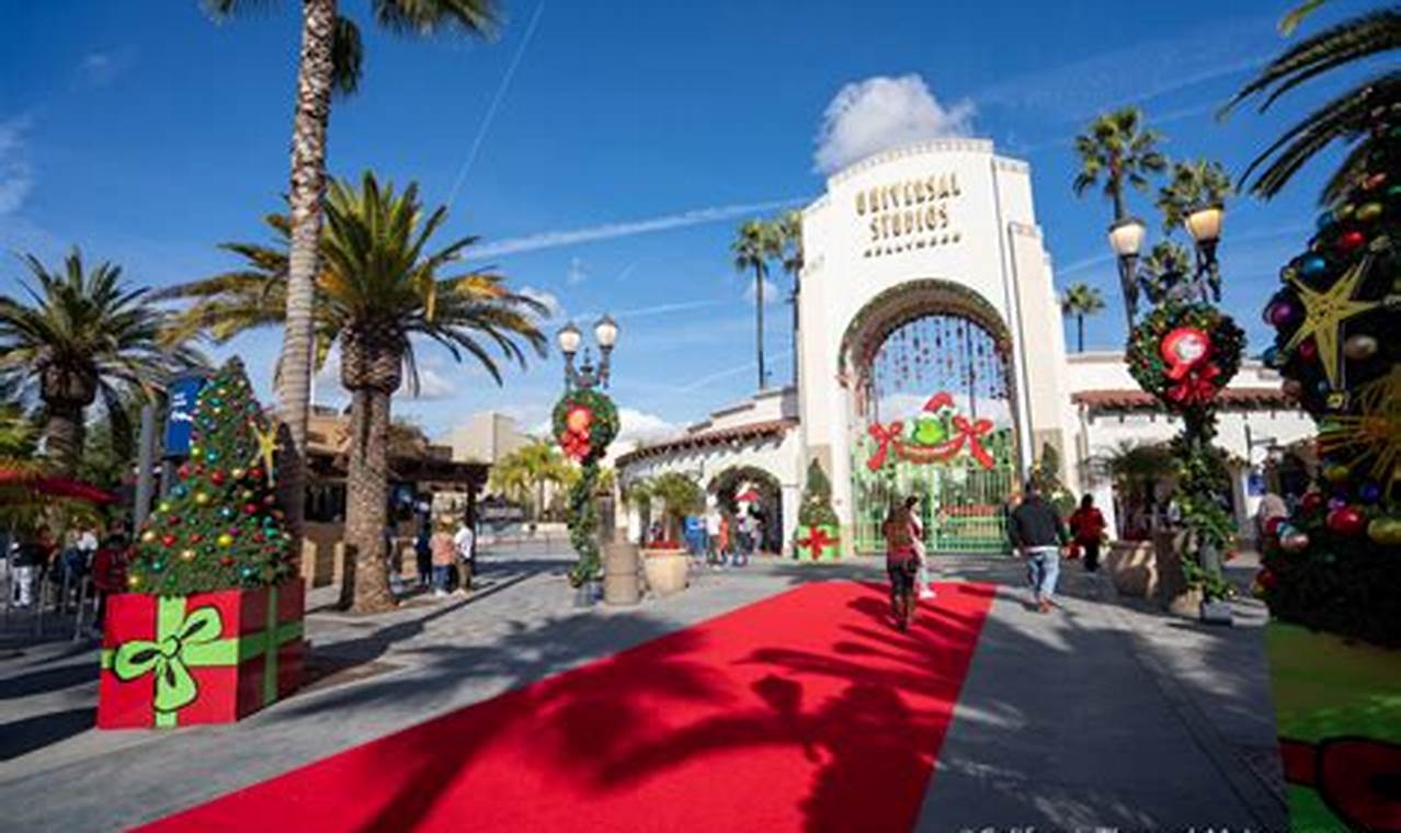 Christmas At Universal Studios Hollywood 2024