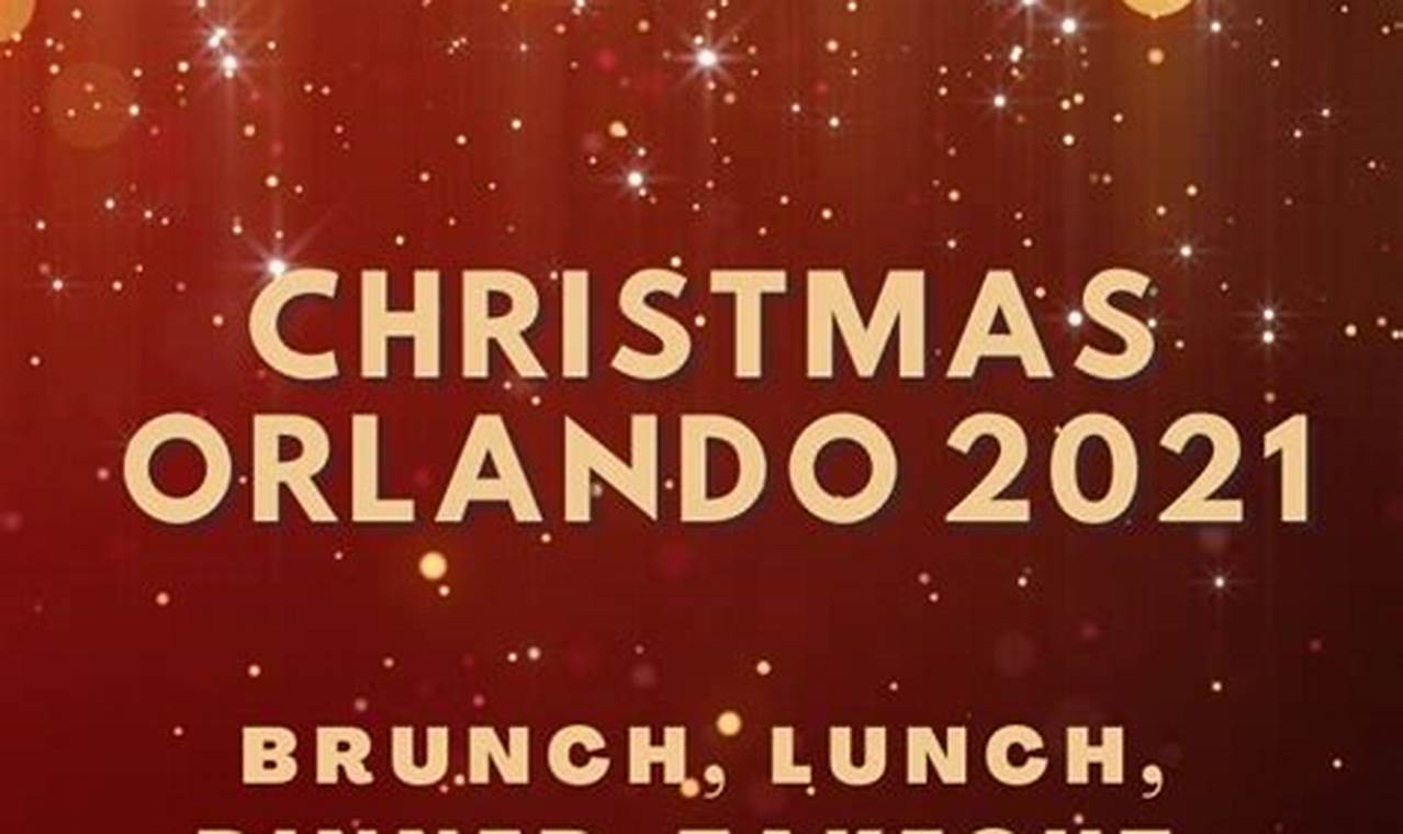 Christmas Dinner Orlando 2024