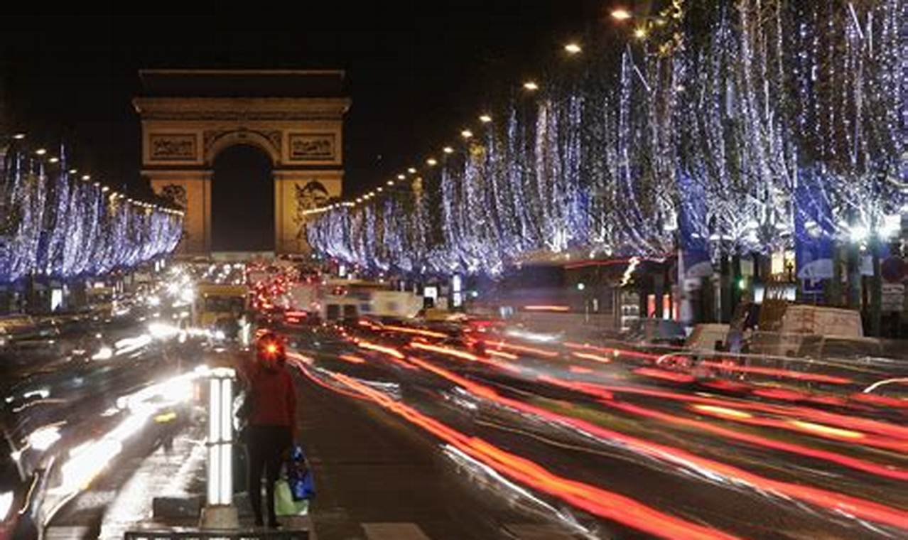 Christmas Lights Paris 2024