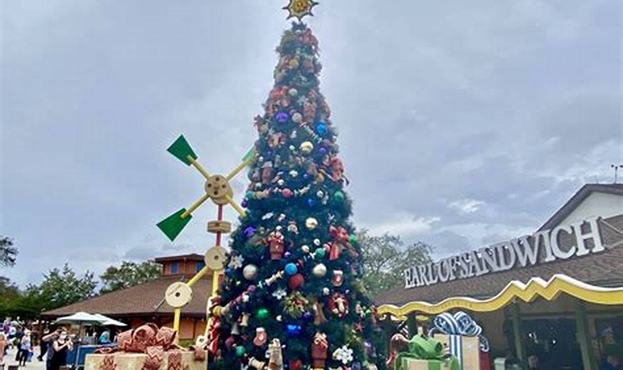 Christmas Tree Stroll Disney Springs 2024