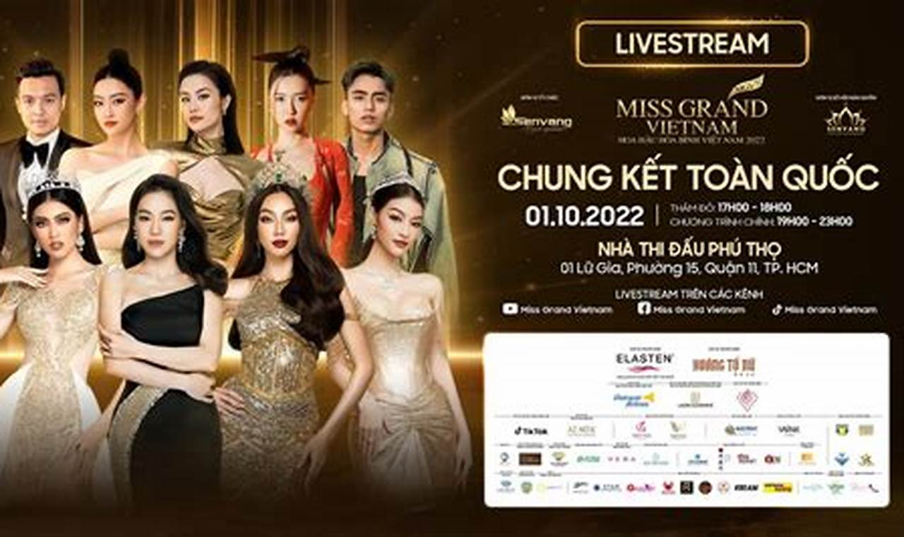 Chung KếT Miss Grand Vietnam 2024